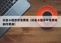 抖音小程序开发费用（抖音小程序开发费用 制作费用）