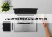 cmmi软件开发流程（cmmi软件工程）