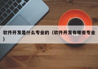 软件开发是什么专业的（软件开发有哪些专业）