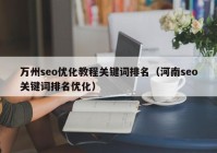 万州seo优化教程关键词排名（河南seo关键词排名优化）