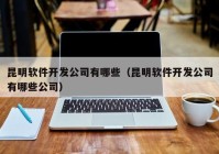 昆明软件开发公司有哪些（昆明软件开发公司有哪些公司）