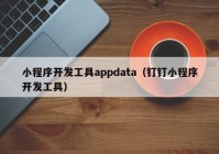 小程序开发工具appdata（钉钉小程序开发工具）