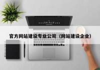 官方网站建设专业公司（网站建设企业）