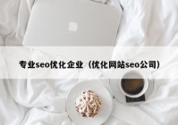 专业seo优化企业（优化网站seo公司）